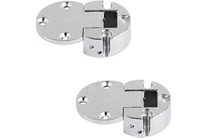 Gedotec Charnière Meuble de Rabat | 2 Pièces | 3 Farben | Charnière de Meubles Ferrure Pliable Plano-Medial pour Ouverture en Bois | Angle D'Ouverture 90° | Marque de Qualité