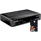 TNTSAT HD Astra Satellite Decoder + Card Valid 4 Years + HDMI Cable