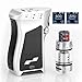 Produktbild Smok Mag Kit With Smok Prince TFV12 , 225w - Latest Generation Kit by Smok - No Nicotine (Silver/Black + 3 Pack Smok Tfv12 Q4 Coils)