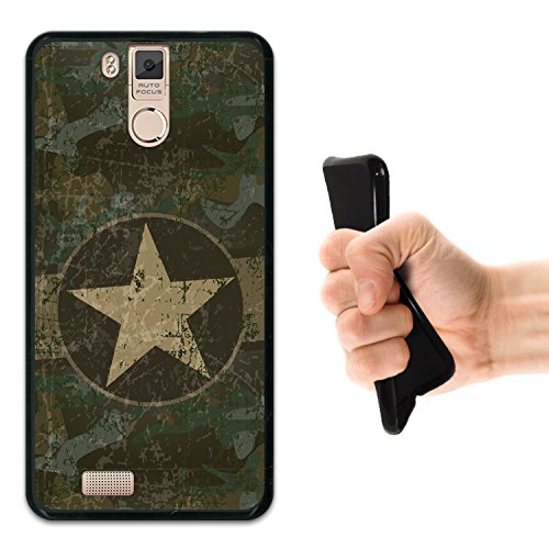 WoowCase Funda Oukitel K6000 Pro Oukitel K6000 Pro Funda Silicona Gel Flexible Estrella Militar Carcasa Case TPU Silicona - Negro reviews WoowCase Funda Oukitel K6000 Pro Oukitel K6000 Pro Funda Silicona Gel Flexible Estrella Militar Carcasa Case TPU Silicona - Negro