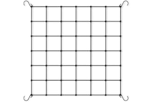 AC Infinity Gitternetz 60 x 60 cm – Elastisches Pflanzennetz mit Stahlhaken für Growzelte, Hydrokulturen und im Gartenbau