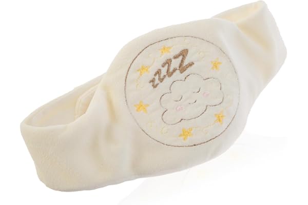 Babyjem - Ceinture blanche en noyaux de cerises - Idéale pour les maux de ventre et les ballonnements - , ajustable pour les bébés de 0 à 12 mois, garnissage naturel en noyaux de cerises, 100% coton,