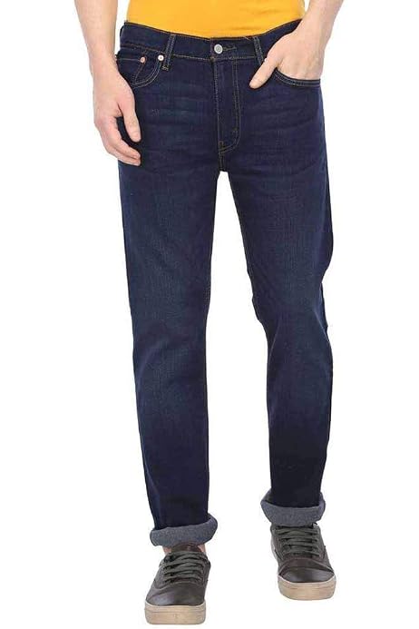 Buy Levi's Men's Straight Fit Jeans (85130200_Blue_32)
