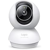 Tapo C230, 3K 5MP, Yapay Zeka Desteği, Hareket Takibi, 360&deg;, 12m Gece G&ouml;r&uuml;ş&uuml;, &Ccedil;ift Y&ouml;nl&uuml; Sesli İletişim, Bulut/Yerel Depolama