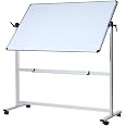 Viz-Pro Revolving Mobile Magnetic Whiteboards – Multiple Sizes (1200x900, 1500x1200, 1800x1200mm)