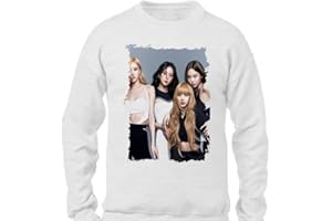 MERCHANDMANIA Sudadera A3 Cantantes KPOP Blackpink How You Like That Pink Venom Sweatshirt
