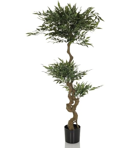 Pflanzen Klle Knstlicher Bonsai-Kiefer, Hhe ca. 140 cm : Amazon.de:  Kche, Haushalt & Wohnen