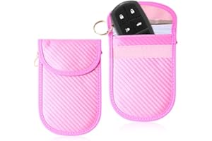 Anti-Fraud Car Key Signal Blocking Pouch Faraday Bag Anti-theft Pouch for Car Key Phones+ RFID/NFC Blocker, 3 colours, KF-Premium Signal Protection Pouch, 1pc