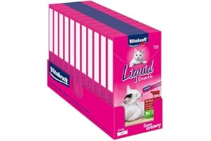 Vitakraft Cat Snack Liquid Snack Beef 11 x 90 g