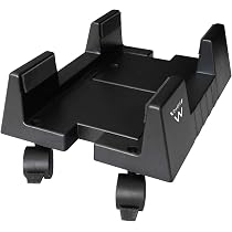 Mount-It! Supporto CPU Mobile Con Ruote | Regolabile 4,9-8,5 Pollici | Carrello Per Computer Pesante