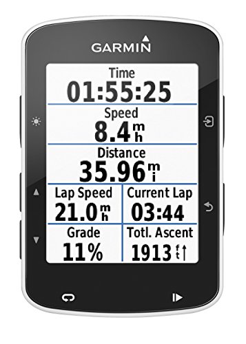 Garmin Edge 520 GPS Fahrradcomputer, Performance- und Trainingsanalyse, Strava Live Segmente, 2,3 Zoll (5,8 cm) Display