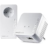 devolo 8569 WLAN Powerline Adapter, Magic 1 WiFi mini Starter Kit -bis zu 1.200 Mbit/s, Mesh WLAN Verstärker, 1x LAN Anschlus