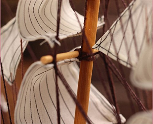 Evilandat Mittelmeer Segeln Modellschiff Segelschiff Geschenk Deko Weihnachten 16cm Zufällige Farbe - 6