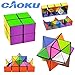 Produktbild EFG Infinity cAoku 2017 magischer Unlimited Fidget Cube mit dreieckigem Zubehör im Inneren Stress Angstentlastung Spielzeug Multi, Stern
