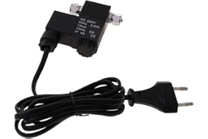 BIlinli Régulateur magnétique d'électrovanne magnétique de système d'aquarium de CO2 de l'UE de EU de 110V / 220V