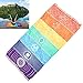 Produktbild zycshang Fashion 75 x 150 cm Sommer RAINBOW BEACH Matte Mandala Wandbehang Decke Wand Handtuch, gestreift Yoga