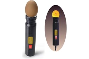 ZJchao Testeur d'œufs LED / bougie à œufs LED haute intensité pour surveiller l'incubateur d'œufs couveuse éclosion de poulet