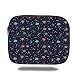 Produktbild Tablet Bag for Ipad air 2/3/4/mini 9.7 inch,Space,Alien Planets with Shooting Stars and Polka Dots Galaxy Heavenly Bodies Asteroid,Multicolor,3D Print