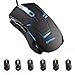 Produktbild EKTROX EX01 Gaming Maus 2400 DPI USB LEDs 6 Tasten Gamer Mouse Spiele