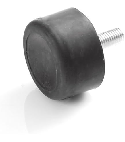 Pied De Meuble En Caoutchouc Avec Filetage Unique - Dimensions : M8 X