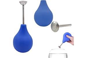 URROMA Blue Sprinkler Ball Brauser, 1 Piece Ball Brause Sprinkler for Wet Felting Sprinkler Felting Equipment Wet Felting Tools Water Wet Felting Water Sprinkler Supplies