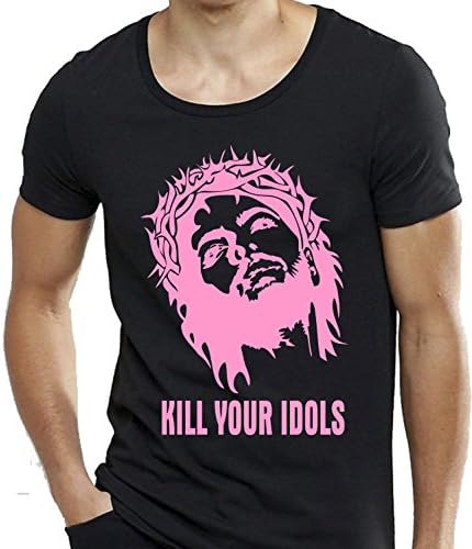 Social Crazy Men's T-Shirt -  black - XX-Large