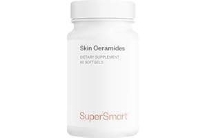 Skin Ceramides – Lipowheat™ – Helps Improve Overall Skin Condition (Radiance, Hydration, Elasticity, Wrinkles) – Contains Zinc for Optimal Skin Health – Gluten‑Free – SuperSmart