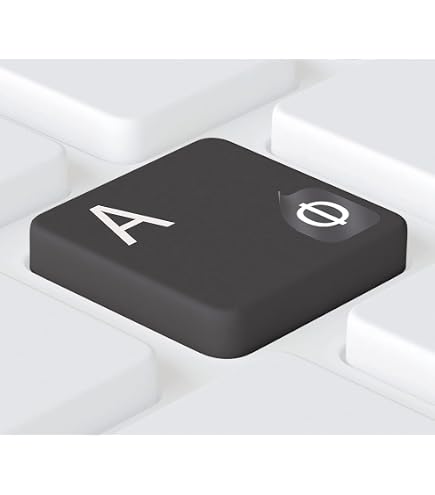Adesivi Per Tastiera Rumeno - Lettere Rosse Su Fondo Trasparente - PVC Resistente - Compatibili Con Laptop, Notebook, MacBook - Made In Italy