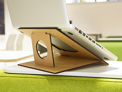 Hüllen mit Ständer, Ultra Portable Notebook Riser Stand für MacBook und PC - 8