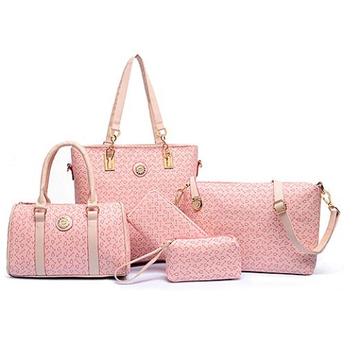 ishoot - Bolso al hombro para mujer Blanco blanco, color Rosa, talla M