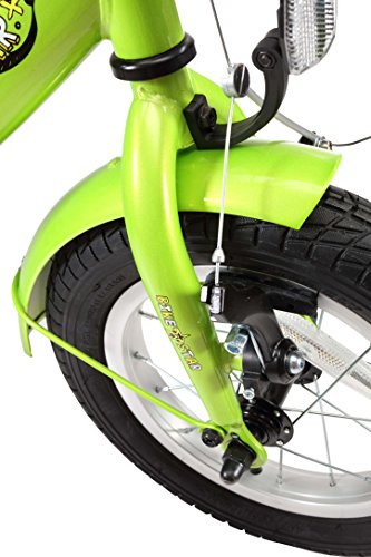 BIKESTAR® Premium Kinderfahrrad für sichere und sorgenfreie Spielfreude ab 3 Jahren ★ 12er Classic Edition ★ Brilliant Grün - 8