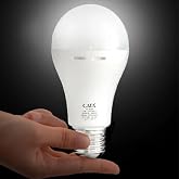 Şarjlı LED Ampul 9W (830 L&uuml;men) 6400K Beyaz Işık, Elektrik Kesintisinde Otomatik Yanan E27 Duylu Şarj Edilebilir Acil Durum I