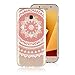 Produktbild Samsung Galaxy A5 2017 Hülle, Ontseev [Rosa Mandala Muster Design] Stoßfest TPU + PC Hybrid Schutzhülle Durchsichtig Anti-Kratzer Handyhülle Slim Crystal Backcover Case für Samsung Galaxy A5 2017 SM-A520F