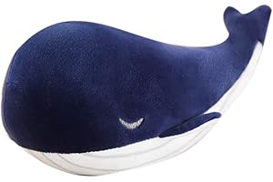 WEESEY 25 cm Lindo Super Suave Peluche Ballena Realista Peluche Tiburón Delfín Almohada Muñecas Juguetes Niños Chilren Regalo de Cumpleaños