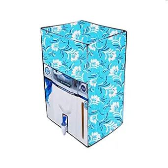 JM Homefurnishings waterproof and dustproof Printed Water Purifier cover for KENT New Grand 8-Litres Wall-Mountable RO +Double UV+ UF + TDS 20 ltr/hr (Floral Print)
