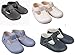 Baypods baby boys traditional T bar pram shoes Early Days 12-18 months WINTER WHITE