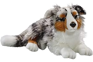 Carl Dick Owczarek australijski leżący 45 cm, pluszowa zabawka, miękka zabawka 3434