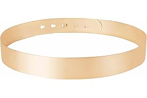 BABEYOND Cintura per Vestito Donna Cintura Decorativa in Vita Alta Cintura Elegante Elastica Donna Cintura Metallo Donna