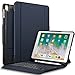 Produktbild IVSO New iPad 9,7 2018/2017 Tastatur Bluetooth, ultra-thin 3 in 1 QWERTY Tastatur Abnehmbare Bluetooth Keyboard Stand Case Schutzhülle für iPad 9,7 2018/2017/iPad Pro 9.7/iPad Air 2/iPad Air, blau