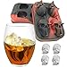 Produktbild Kent Marks 3D-Eiswürfelform in Totenkopf-Form, für Bar Party, Silikon, Schokoladenform, Geschenk
