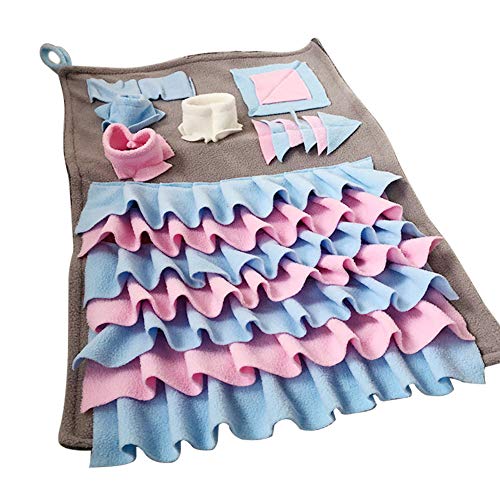 Preisvergleich Produktbild Danigrefinb Haustier-Matte, Haustier-Training, Schnüffelmatte, Hundegeruch, Sniff Pad, Futternapf, Fähigkeiten, Spielzeug, Polyester Plüsch