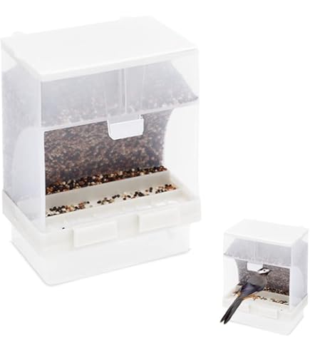 Hypeety Automatischer Vogelfutterspender – Sauber & Praktisch Für Wellensittiche & Co.