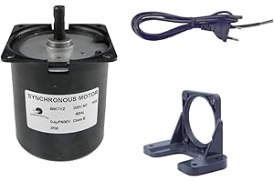 CHANCS Miniatur-Niedergeschwindigkeit 60KTYZ 5RPM 220V 40Kgf.cm Drehmoment Feste Konsole Schalterstecker-Verlängerung