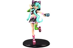 FISAPBXC Miku Figure, Anime Figure, Anime Girl Figure, Anime Statue,Anime Model, Toys PVC Figures, Desktop Ornaments, Character Statue Collectibles, Gifts for Fans