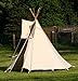 Price comparison product image Zelte-Max - Indian Tent for Play Teepee Style, Does Not Include Trampoline or Inflatable Pool with Slide