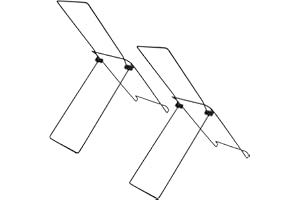 Iouyjiu Steel Solar Panel Mounting Stand - 2 Pack Foldable Lightweight Holder for Solar Panels