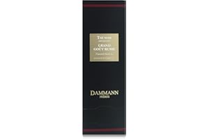 PASSERINI PASTICCERIA A MILANO DAL 1919 Dammann Grand Goût Russe - Thé noir avec citron caviar et bergamote, 24 sachets cristal - Dammann Frères