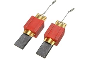 2x Kohlebürsten für Miele Meteor 1042 Mondia 1142 Premier Novo Brillant 1200 Meteor 1043wps Premier Novo W 843 Brillant Gala W Eurostar W 8712