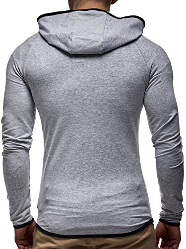 LEIF NELSON GYM Herren Sweatjacke LN07229 - 4