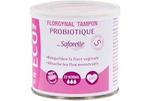 Saforelle Florgynal probiotique normal 22 tampons
